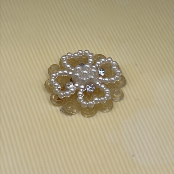 Vintage 1950’s celluloid hand mirror, comb - Picture 3 of 9